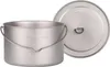 Lixada 2.8L Titanium Pot Ultralekki przenośny wiszący Podgląd zdjęcia produktu 2
