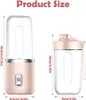 Tragbarer Mixer, 400ML USB Wiederaufladbar Mixer, Smoothie Produktbild-Vorschau 7