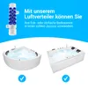 Luft-Verteiler 10-Fach weiß-blau für 7/10 mm Schlauch in Produktbild-Vorschau 6