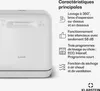 Klarstein Aquatica Mini Lave Vaisselle – Compact, Sans Voir les images du produit 3