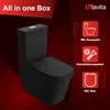 LAVITA Einteilige Stand - WC mit eingebautem Spülkasten Produktbild-Vorschau 4