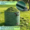 2er-Set XL Garten Abfallsack, je 272  Liter, Ø 67 x 76 cm - Produktbild-Vorschau 3