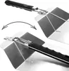 com-four® Pizzaschaufel aus rostfreiem Edelstahl - Pizza- Produktbild-Vorschau 3