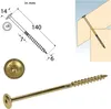 Tellerkopfschrauben 6,0x140 Konstruktionsschrauben Produktbild-Vorschau 1