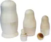 Matroschka unbemalt Babuschka Rohling Holz 5 Figuren 11cm Produktbild-Vorschau 1