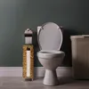 Relaxdays Toilettenpapier Aufbewahrung, 4 Rollen, HxD: 50,5 Produktbild-Vorschau 3