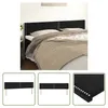The Living Store Kopfteile 2 Stk. Schwarz 80x5x78/88 cm Produktbild-Vorschau 9