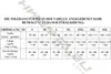 A size chart for clothing with German text and a watermark. Produktbild-Vorschau