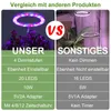 Vollspektrum LED Pflanzenlampe Dimmbar 4 Ring Pflanzenlicht Produktbild-Vorschau 8