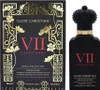 A perfume bottle and its packaging are displayed side-by-side against a black background. Podgląd zdjęcia produktu