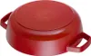 Staub Guss Bräter, rund Kirschrot 28 cm Produktbild-Vorschau 8