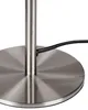 BELIANI Tischlampe Silber Metallsockel, Glasschirm, Produktbild-Vorschau 5