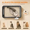 PawHut 2er-Set Katzenklo Edelstahl XL mit Hohem Rand Deckel Produktbild-Vorschau 7