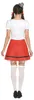 y bavorský kostým dirndl pro ženy černo-bílo-červený Small Náhled obrázku produktu 6