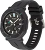 A close-up studio shot of a black Casio Pro Trek watch. Produktbild-Vorschau