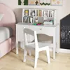 GOPLUS Kinder Schreibtisch Set mit Stuhl, Schreibtischset Produktbild-Vorschau 2