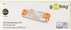 The image shows the retail packaging of an LED transformer. Podgląd zdjęcia produktu