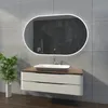 Kúpeľňové zrkadlo s LED osvetlením + Dotknite sa možnosti Náhľad obrázku produktu 3