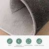 Volero - Waschbarer Teppich - Vivid Grau - 80x140 cm - Produktbild-Vorschau 2