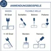 Wyrzynarka Scheppach DECO FLEX SL | z wałkiem giętkim | 2w1 Podgląd zdjęcia produktu 2