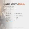 Vito Lighting LED Reflectorlamp R63 E27 Mat - 9W 756lm Productafbeelding-voorbeeld 3