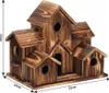 Großes Vogelhaus, Nistkasten, hängender Futterspender, Produktbild-Vorschau 2