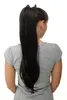 WIG ME UP Haarteil Zopf Kamm & Band Dunkelbraun D13001-3 Produktbild-Vorschau 2