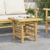 vidaXL Beistelltisch 45x45x45 cm Bambus Produktbild-Vorschau 2