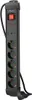 Lanberg SP1-05F-0300-BK, 3 m, Wewnętrzna, Typu F, Prosty, Podgląd zdjęcia produktu 1