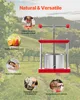 SucceBuy Presse à fruits et à vin manuel, 0,8 Gal/3L acier Voir les images du produit 6