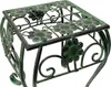 Tabouret de fleur Métal Vert Angulaire 25 cm Support de Voir les images du produit 3