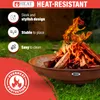 HEAT - Klasická krbová mísa s roštem Ø 80 cm Náhled obrázku produktu 2