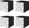 4x Dröna Ikea weiß/schwarze Punkte Box für Regal Kallax Produktbild-Vorschau 1