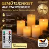 Monzana Candele a LED 5pz Telecomando Timer Senza Fiamma Anteprima dell’immagine prodotto 3