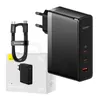 Baseus GaN5 Pro Universale Nero AC Ricarica rapida per Anteprima dell’immagine prodotto 9