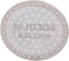 2ks Puck Screen opakovaně použitelné 1.2mm tloušťka 304 Náhled obrázku produktu 6