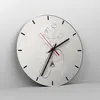 Wanduhr - Rund - Glasuhr - Frau eins Linie - 40x40cm - Produktbild-Vorschau 4