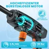180Bar Akku Hochdruckreiniger mit 2×4000mAh Akkus, 6-in-1  Produktbild-Vorschau 2