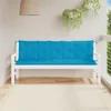 vidaXL Gartenbank-Auflagen 2 Stk. Hellblau 180x50x7 cm Produktbild-Vorschau 2