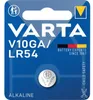 Varta Knopfzelle, Alkali-Mangan, V10GA LR54, 1,5V, 1er Blister Anteprima dell’immagine prodotto