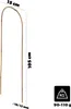 KADAX Bambusstäbe in U-Form, 105cm x 10/12mm x 15cm, 10er Produktbild-Vorschau 3