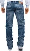 Kosmo Lupo Herren Jeans KM001 Blau W32/L32 Produktbild-Vorschau 2