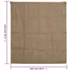 vidaXL Jutesäcke 10 Stück 100 x 110 cm 100 % Jute 340 g/m² Produktbild-Vorschau 6