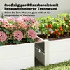 Outsunny Hochbeet Kunststoff, Steckbar Pflanzbeet mit Produktbild-Vorschau 5