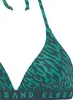 Elbsand Triangel-Bikini petrol bedruckt Größe 36 Cup C/D Produktbild-Vorschau 3