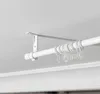 Ausziehbare Gardinenstange »Ningbo« 120-210 cm Weiß Ø16/19 Produktbild-Vorschau 3