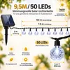 9.5M Fairy Lights Outdoor Solar Light Bulbs LED Fairy Anteprima dell’immagine prodotto 5