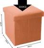 Intirilife Skládací sedací taburet 38x38x38 cm v barvě Náhled obrázku produktu 3