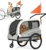 2-in-1 XXL Hunde-Fahrradanhänger mit Dachöffnung, Produktbild-Vorschau 1