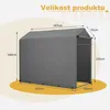 Přístřešek na nářadí, garážový stan, přístřešek pro auto, Náhled obrázku produktu 7